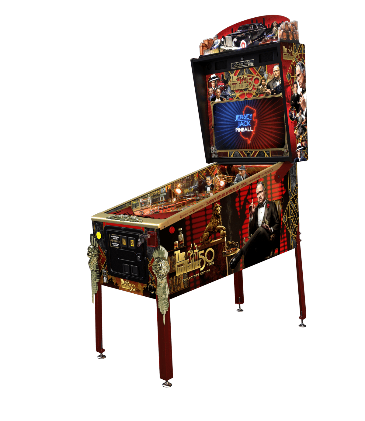 Flipper The godfather Collector Edition Jersey Jack Pinball